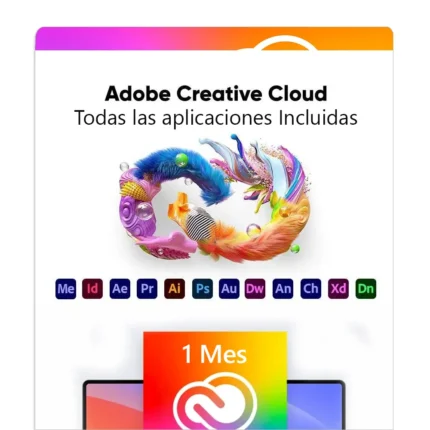 Adobe Creative Cloud 1 Mes